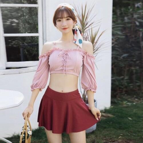 New 2021 Bandage Bikini Set Women Two Piece Swimsuit Swimwear Beach Wear Sexy Backless Bikini Swim Bathing Suit