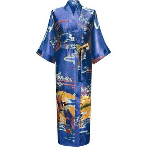 Plus Size Dressing Gown Silk Peignoir Batas De Seda Pink Satin Robe Floral Satin Robe Femme Big Size Satin Robes Women Robe Sexy