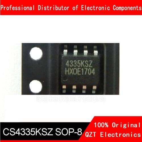 10PCS CS4335-KSZR SOP8 CS4335-KSZ SOP 4335KSZ CS4335KSZ SMD CS4335 new and original