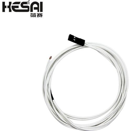 5pcs 100K ohm NTC 3950 Thermistors Sensors with Dupont Head Cable 3D Printers Parts For Reprap Mend Part Temperature Accessories