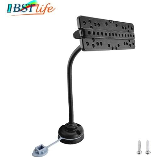 360 Degree Swivel Universal Marine Kayak Electronic Fish Finder Mount Base Fishfinder GPS Plate Rotating Boat GPSMAP Supporter