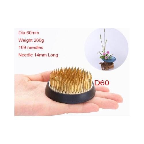D60 Japanese ikebana flower holder fixed tools flower arrangement kenzans desktop Floral