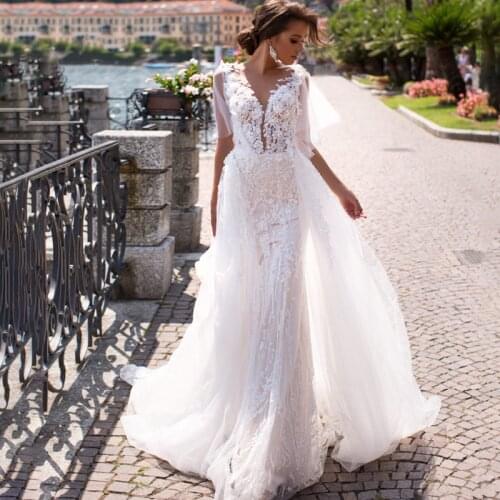Eightree Wedding Dresses With A Train