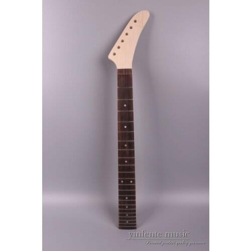 Unfinished guitar Neck 22 Fret For banana Electric Guitar Replacement Parts #B20