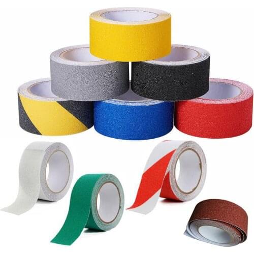 PVC Non Skid Tape Anti Slip Adhesive Stickers Non-slip self-adhesive safety handle tape Waterproof Stair Step Tapes