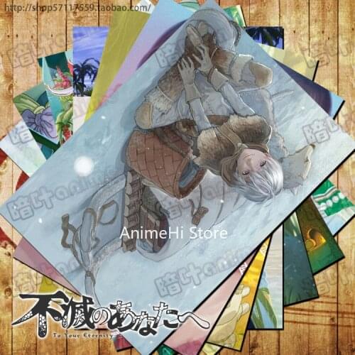 10 pcs/set Anime To Your Eternity posters Fumetsu No Anata E Fushi wall pictures for Colletion A3 42x29CM Stickers