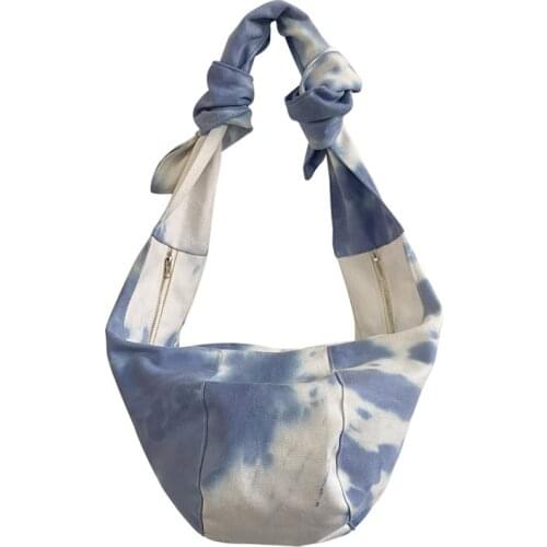 Bags For Women 2021 New Casual Shoulder Bag Female Canvas Crossbody Bags Hit Color Sling Handbag Simple Hobos Handbags Ladies