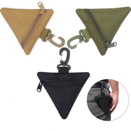 1000D Tactical Wallet Pouch Portable Key Coin Purse EDC Wais Bag Earphone Holder Pack for Outdoor Camping Hiking Travel