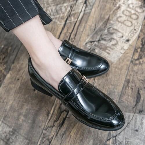 Summer Italian style handmade dress shoes mens wedding party shoes leather elegant mens business shoes zapatillas hombre 37-44