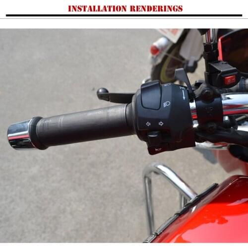 Heated Grips Pads Handlebar Wraps Quick Warm Up Time Universal for 12V Motorcycles