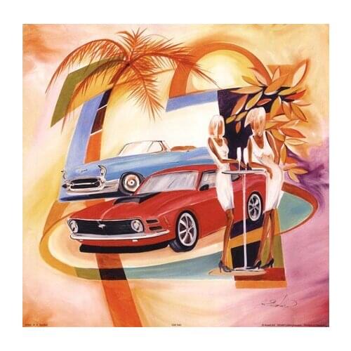 High quality Oil painting Canvas Reproductions Classic Cool II by Gockel Alfred hand painted