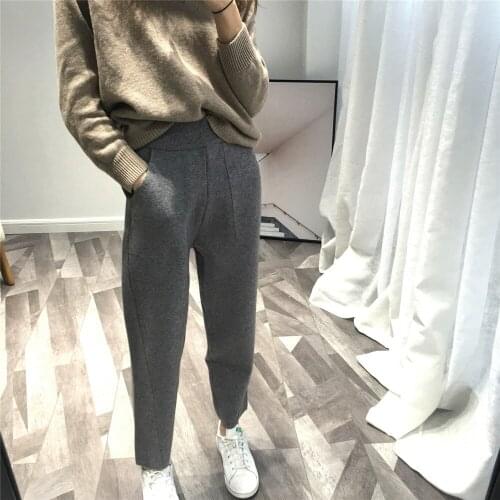 WSYORE Women's Knitted Trousers