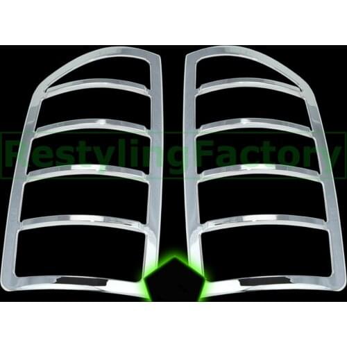 XYIVYG 02-06 for Dodge Ram 1500+2500+3500 Heavy Duty Truck Car Chrome Trim ABS Plated Taillight Tail Light Lamp Cover Bezels