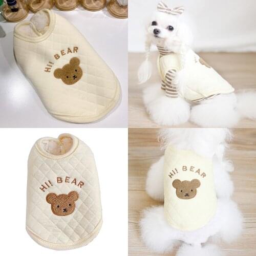Cat Dog Vest Chihuahua Yorkshire Puppy Doggie Clothing Pomeranian Bichon Poodle Schnauzer Pet Coat Jacket Dog Outfit Apparel