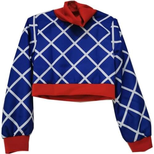 2021 Anime JOJO 5 JoJos Bizarre Adventure Golden Wind Guido Mista Cosplay Costume Top Only