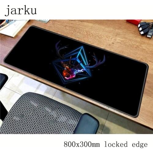 Facets Abstract pad mouse Horse computer gamer mause pad 800x300X2MM padmouse Polygon mousepad ergonomic gadget desk mats