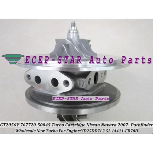 Free Sh Turbo CHRA Cartridge 767720 767720-0004 767720-0002 767720-0001 14411-EB70A 14411-EB70C 14411EB70B 14411EB70A 14411EB70C