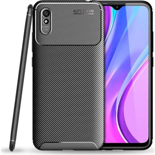 For Xiaomi Redmi 9A Case Cover Soft Silicone Anti-knock Bumper Matte Back Cover Redmi 9 A Prime Phone Case For Xiaomi Redmi 9A