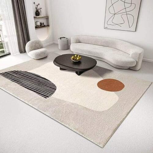 Soft Nordic Carpet Fluffy Large Rugs for Bedroom Decor Modern Living Room Carpets Home Simple Coffee Table Mat Thick Child Room