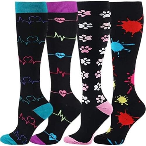 New Styles Compression Socks 30 Mmhg Best Graduated Varicose Veins Medical For Men & Women Nurse Running Flight Travels