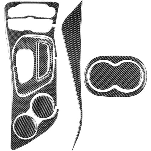 New Car Interior Gear Shift Panel Trim Fit For Dodge Challenger 2015-2020