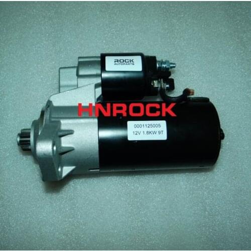 NEW 12V STARTER MOTOR 0001125005 0001125006 0001124003 0001124004 0001125014 020911023D 020911023DXFOR V-W 17725N