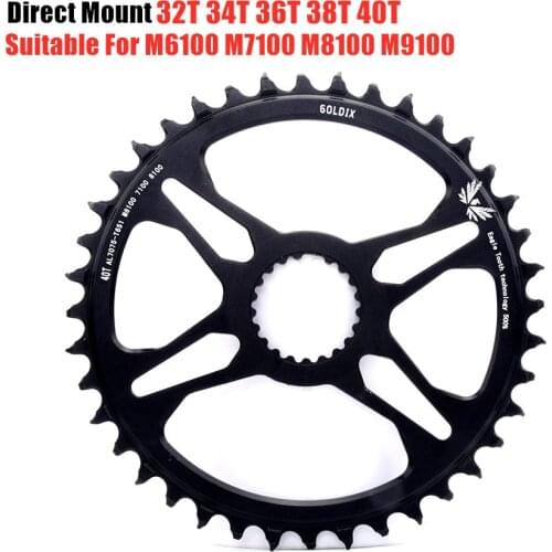 Direct Mount MTB Bike chainring 32T 34T 36T 38T 40T Mountain Bicycle Chainwheel for M6100 M7100 M8100 M9100 12 speed Crankset