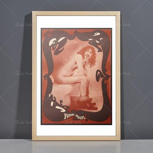 Frank Zappa Daniel Halperin 1967 poster high resolution reproduction fine-art print archive or canvas