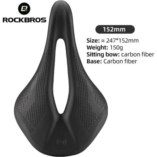 ROCKBROS Carbon Cushions Bicycle Seat Saddle Ultralight Racing Saddle Seat Carbon Fiber Road Mtb Cushions Carbon Saddle