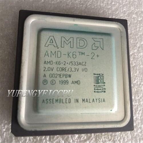 AMD-K6-2/533ACZ Antique cpu collection testimony of history antique computer accessories
