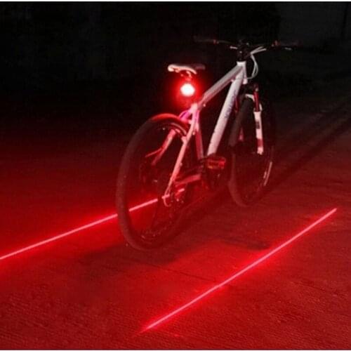 Bicycle Light Bike Back Rear Tail Light LED Laser Bicycle Lamp Flashlight Bike Accessories Bicycle Lantern For Cycling