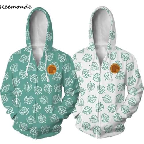 Game Animal Hoodies Clothing 3D Printed Hooded Mens Zipper Sweatshirts Tom Women Nook Harajuku Tops Cosplay Costume