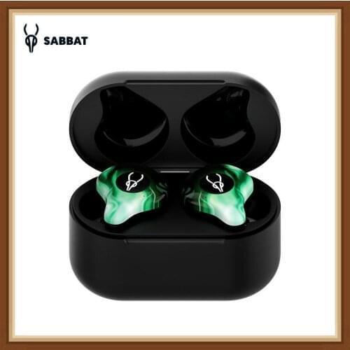 Sabbat G12 Elite True Wireless TWS Game Music Mode IPX5 Low Delayed Sports Long Stands Noise Reduction Hifi Bluetooth Headphones
