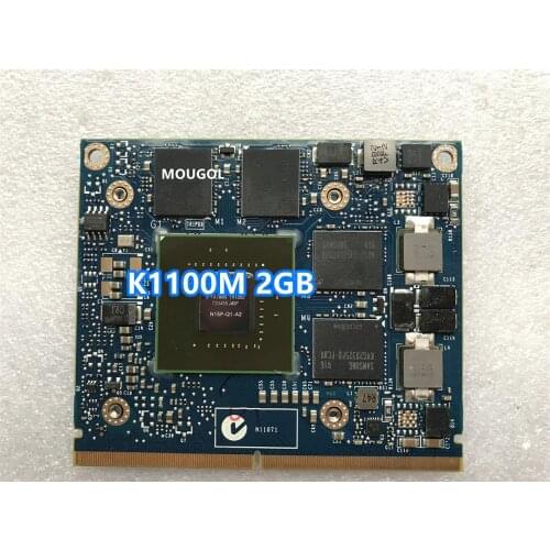 734276-001 785223-001 Quadro K1100M GDDR5 2GB MXM Video Display Card N15P-Q1-A2 VPL20 LS-9249P for HP ZBook 15 17 G2