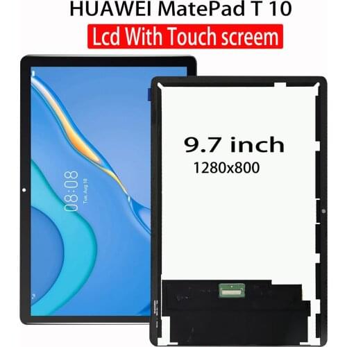 Original LCD 9.7" For HUAWEI MatePad T 10 T10 2020 AGR-L09 AGR-W03 LCD Display with Touch Screen Digitizer Assembly Glass Sensor