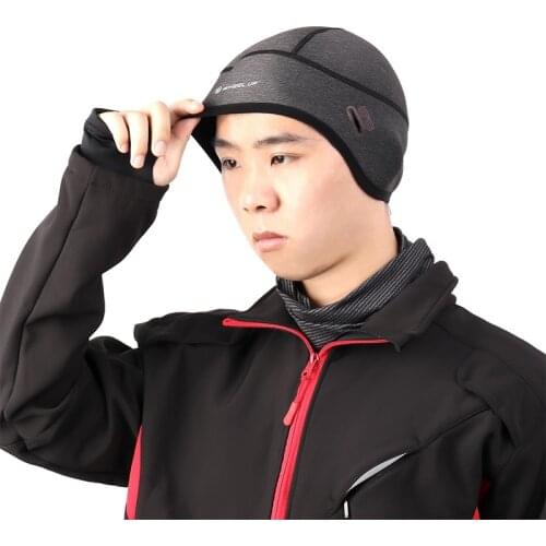 Bicycle Caps Women Men Cycling Caps Winter Warm Fleece Hats Thermal MTB Bicycle Cap Headwear Sports Running Skiing Bike Caps