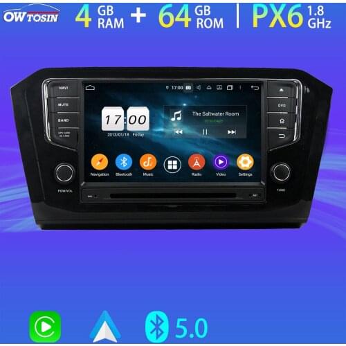 Android 10.0 PX6 4G+64G Car Multimedia Player For Volkswagen VW Passat B8 Magotan CC GPS Navigation 4G SIM LTE Carplay DSP Radio