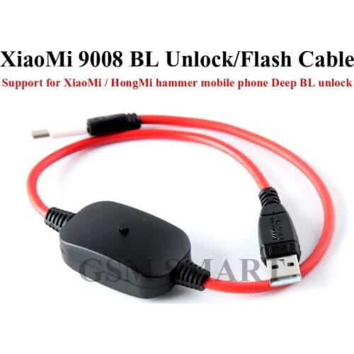 Free Adapter + Deep Flash EDL Cable Redmi phone Open port 9008 Supports all BL locks EDL cable + track NO