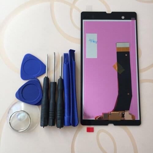 For Sony Xperia Z L36H L36i C6606 C6603 C6602 C660X C6601 Touch Screen Digitizer Sensor + LCD Display Module Assembly With Tools