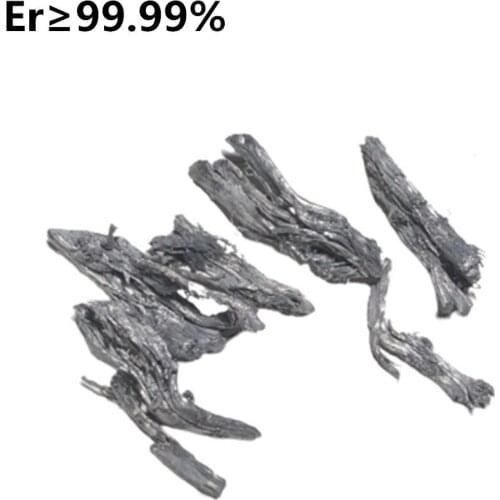 Erbium Er 4N High Purity 99.99% Beautiful Crystals