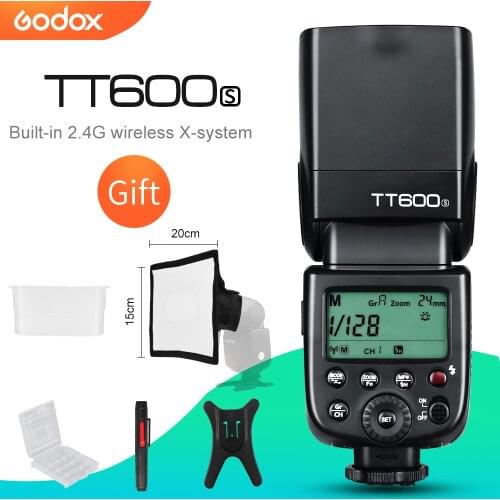 Godox TT600S GN60 2.4G Camera Flash Speedlite 2.4G Wireless X System for Sony DSLR Camera a7II a7 a7r a7s A6000 A6300 A7MII