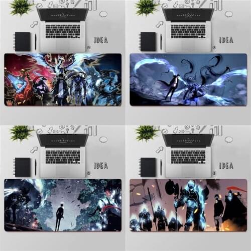 Solo Leveling Gaming Mouse Pad Large MousePad Gamer Mouse Mat Computer Office XXL Mouse Carpet Non-slip Keyboard pad Desk Mat