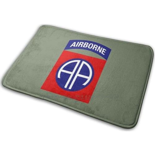 82nd Airborne Division ( Us Army ) Mat Rug Carpet Anti-Slip Bedroom Entrance Door Mat 82nd 82 Airborne Division Us Army