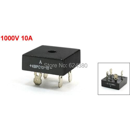 Single Phase Half Wave Diode Bridge Rectifier 1000V 10A KBPC10-10