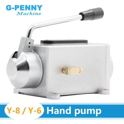 CNC Manual oil pump Hand pressure pump Y-8 (0.5L) Y-6 (0.35L) hand pump / manual lubrication pump for CNC Engraving machine