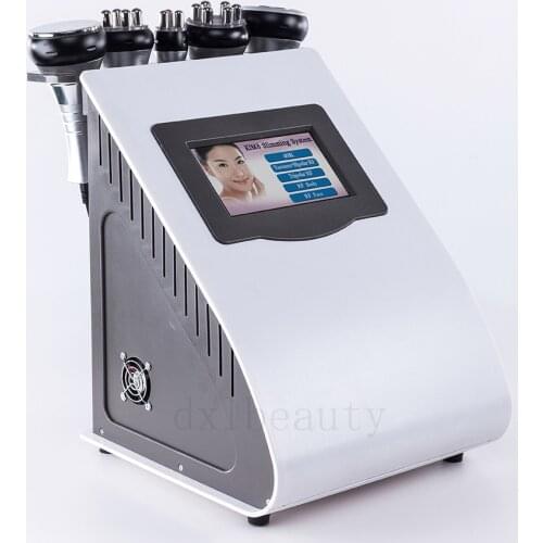 5in1 Ultrasonic Liposuction 40K Cavitation Vacuum Multipolar bipolor RF laser Slimming radio frequency SKIN BODY SALON MACHINE