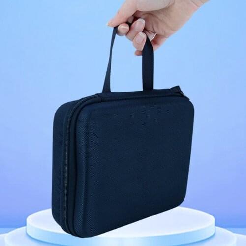 Multimeter Storage Bag BlackPortable Carrying Case Cloth Toolkit Pouch Tool Bag 22*18*6cm Durable Waterproof Shockproof Case