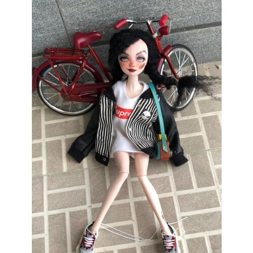 1/6 DIY cartoons girl 30CM customized plastic dolls Not clothes and shoes included