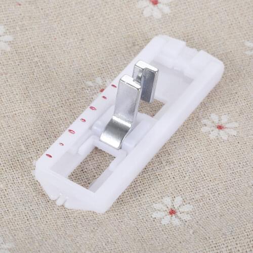 1pc Keyhole Presser PVC Household Sewing Electric Machine Part 65mm Four-step Locking Buttonhole Foot Snap Tool Stitch CY-7302L