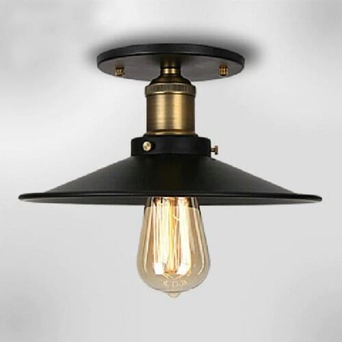 110v,220v Loft Vintage Ceiling light fixtures E27 One bulbs Iron lamp Edison vintage industrial lighting